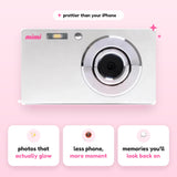 Mimi Digicam - photos that actually glow, less phone more moment, memories you'll look back on